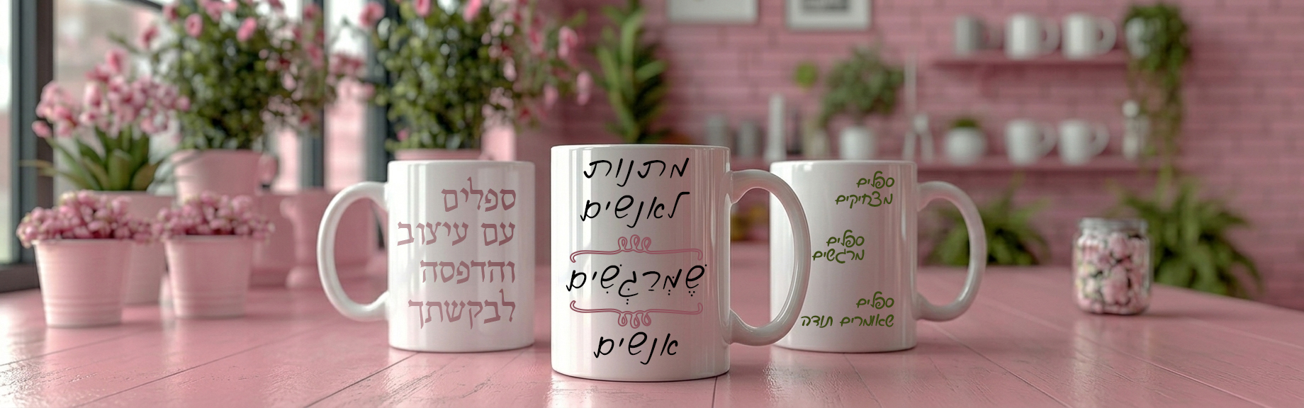 ספלים בעיצוב אישי